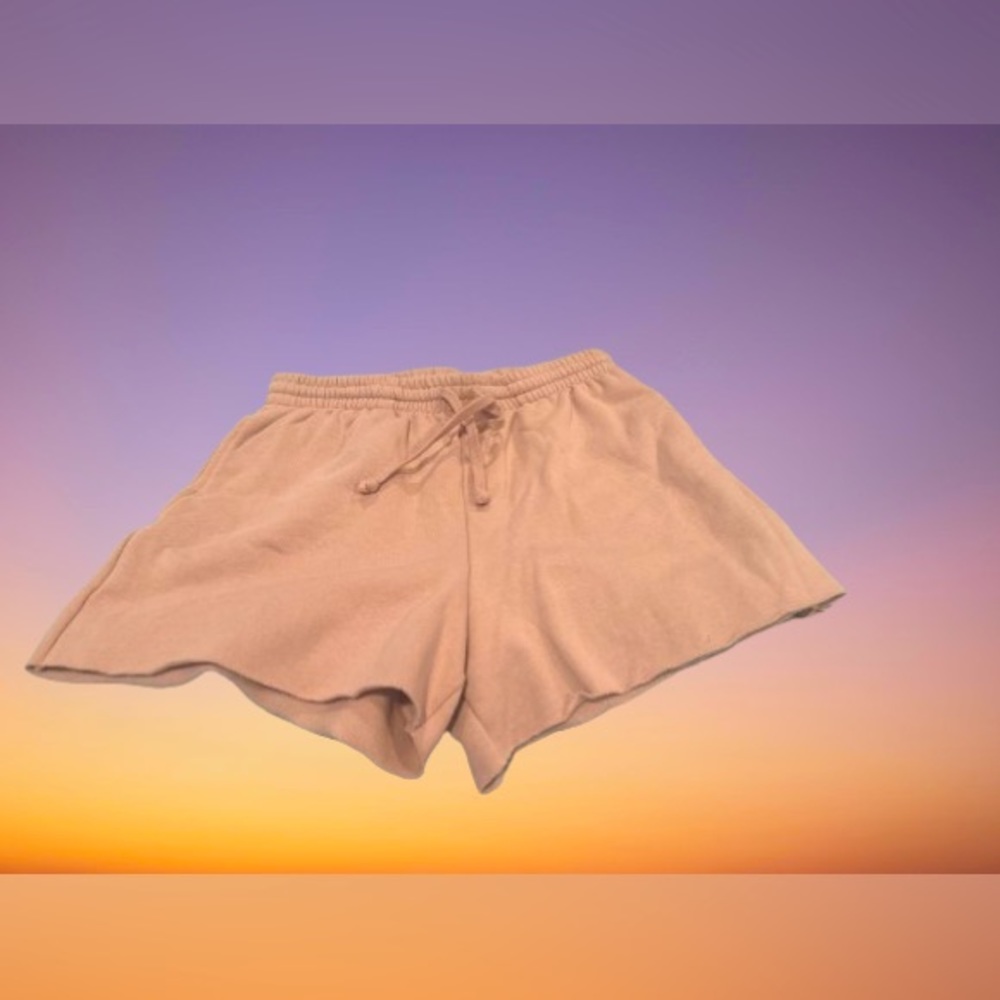 Abercrombie Sunday collection, pink cut off shorts size small
